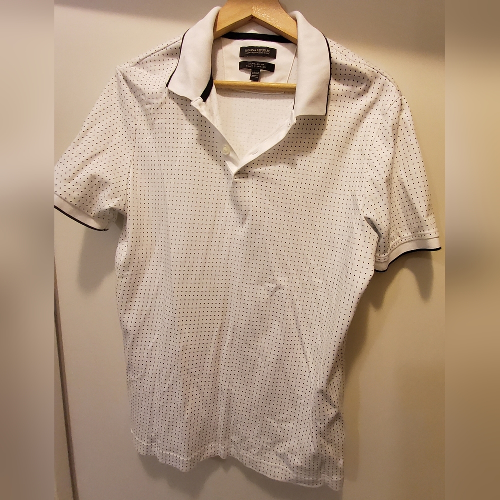 Three Banana Republic Polos